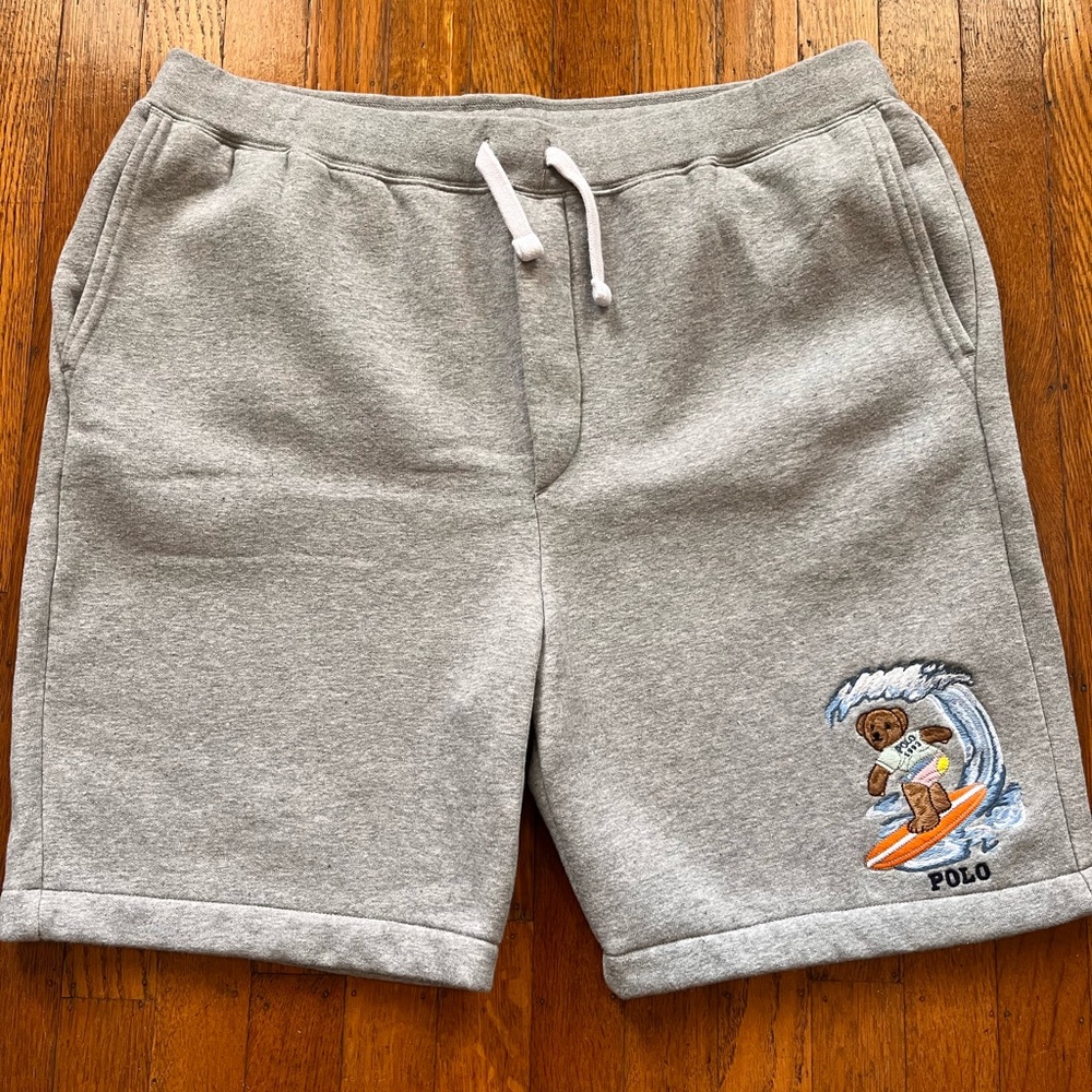 POLO RALPH LAUREN Polo Bear Fleece Shorts Surf Polo Bear